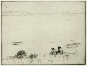 Zeichnen am Meer