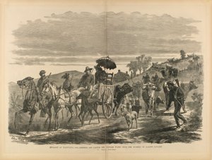 Invasion von Maryland, 1864 - Viehdiebstahl und Plünderung durch Earlys Kavallerie, aus "Der Soldat in unserem Bürgerkrieg" von Edwin Forbes