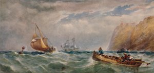 Seestück, 19.-20. Jahrhundert, 1935 von Edwin Hayes
