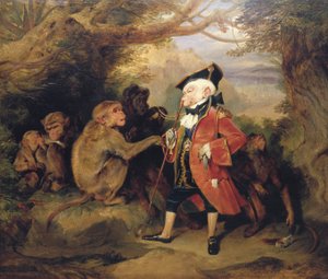 Der gereiste Affe, 1827 von Edwin Henry Landseer