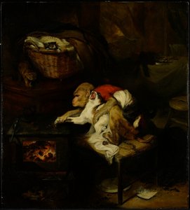 Die Katzenpfote, ca. 1824 von Edwin Landseer