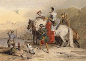 Die Falkenjagdgesellschaft