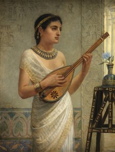 Der Mandolinenspieler, 1886