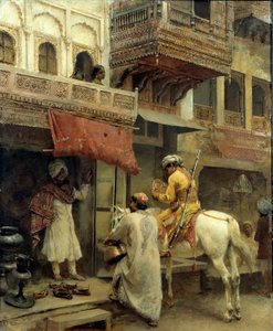 Straßenszene in Indien