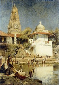 Der Ganges in Benares