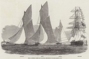 Royal Victoria Yacht Club Regatta, das Rennen um den Pokal Ihrer Majestät