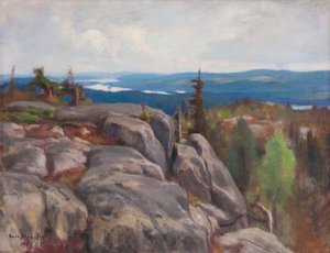 Landschaft Maisema Kolilta, 1929 von Eero Järnefelt