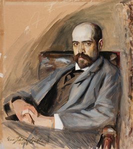 Porträt von Gunnar Berndtson von Eero Järnefelt