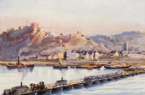 Der Rhein: Ehrenbreitstein, Die Brücke der Boote