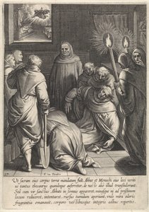 Ausgrabung des Körpers von Thomas von Aquin von Egbert van Panderen