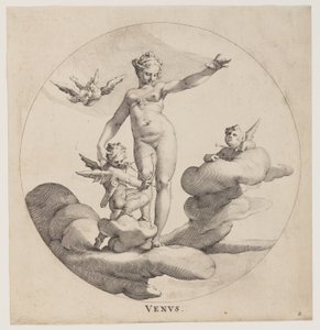 Venus, von Drei Göttinnen von Egbert van Panderen
