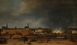 Die Explosion des Pulvermagazins in Delft