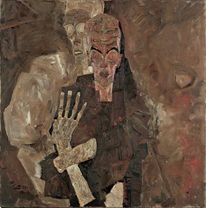 Selbstseher II (Tod und Mensch) von Egon Schiele
