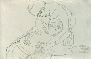 Umarmung, 1914