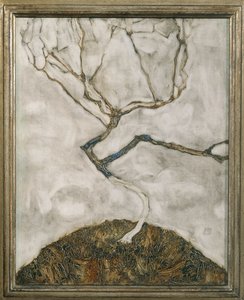 Kleiner Baum im Spätherbst von Egon Schiele