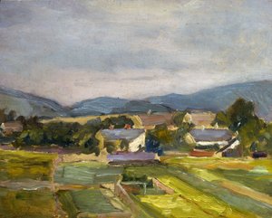 Landschaft in Nordösterreich, 1907