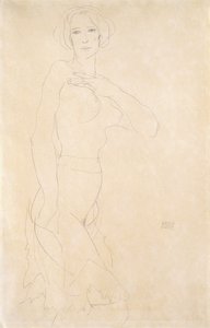 Nacktes Mädchen, 1912