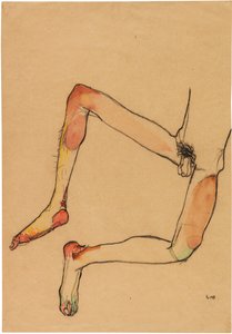 Nackter männlicher Bauch, 1910