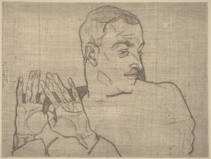 Porträt von Arthur Roessler von Egon Schiele