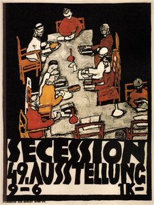 Plakat für die 49. Ausstellung der Wiener Secession, 1918