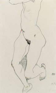 Laufende Frau, 1913