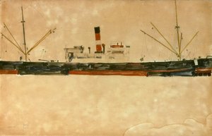 Schiffe im Hafen von Triest