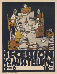 Secession 49. Ausstellung, 1918 von Egon Schiele
