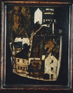 Tote Stadt III von Egon Schiele