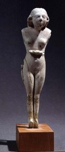 Statuette einer nackten Frau, Thinitenzeit, ca. 3100-2700 v. Chr.