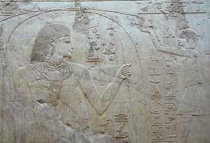 Libationsszene, Grab von Ramose von Egyptian 18th Dynasty