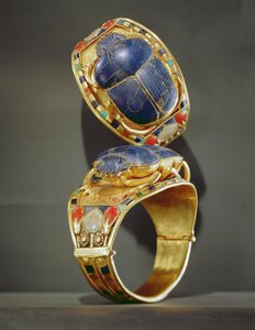 Skarabäus-Armband, aus dem Grab von Tutanchamun, Neues Reich