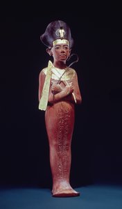 Shabti-Figur des Königs aus dem Grab von Tutanchamun (ca. 1370-1352 v. Chr.) Neues Reich