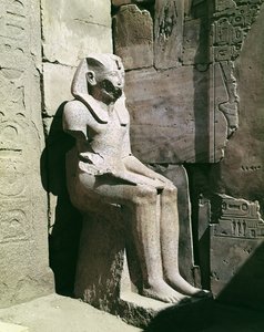 Statue von Thutmosis III (ca. 1490-39 v. Chr.) Neues Reich