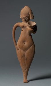 Statuette eines Dienstmädchens, ca. 1323-1186 v. Chr. von Egyptian 18th Dynasty
