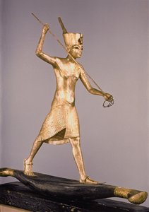 Der Harpunier, aus dem Grab von Tutanchamun (ca. 1370-1352 v. Chr.) Neues Reich