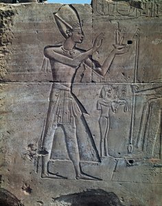 Thutmosis III, Relief, Tempel des Amun, Karnak-Tempelkomplex (Unesco-Welterbeliste) von Egyptian 18th Dynasty