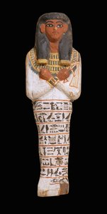 Uschebti-Figur für Hapyaa, Ende der 18. Dynastie von Egyptian 18th Dynasty
