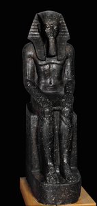 Dioritstatue des Pharao Ramses II