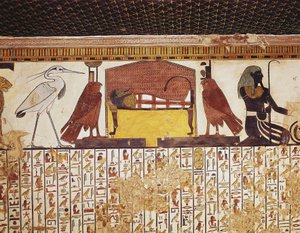 Ägypten, Luxor, Antikes Theben, Tal der Königinnen, Grab von Nefertari von Egyptian 19th Dynasty