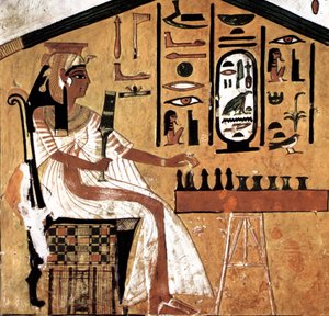 Nefertari spielt Senet
