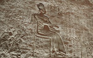 Der große Tempel von Abu Simbel