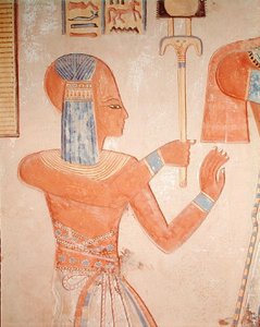 Porträt des toten Prinzen, aus dem Grab von Amen-Her-Khepshef, Ramessidenzeit von Egyptian 20th Dynasty