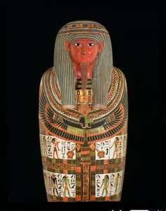 Mumienkartonage von Nespanetjerepenere (Detail) von Egyptian 22nd Dynasty