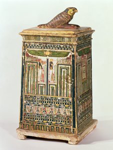 Kanopenkrugkasten, aus Saqqara, Spätzeit
