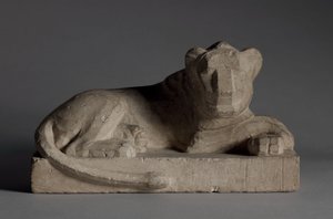 Statuette eines Löwen, 380-246 v. Chr.