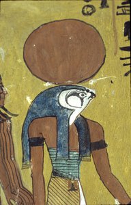 Altes Ägypten, Wandmalerei, Grab von Sennedjem, Grab der Adligen, Theben, Deir el Medina