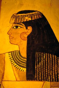 Altes Ägypten, Wandmalerei, Grab von Sennufer, Grab der Adligen, Theben von Egyptian Egyptian