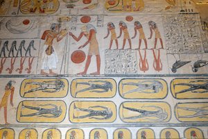 Grab von Ramses IX, Luxor von Egyptian Egyptian