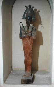 Statue des Osiris-Kults
