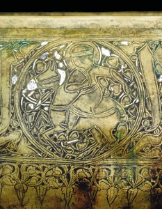 Detail einer Mamluken-Schale (ca. 1351)
